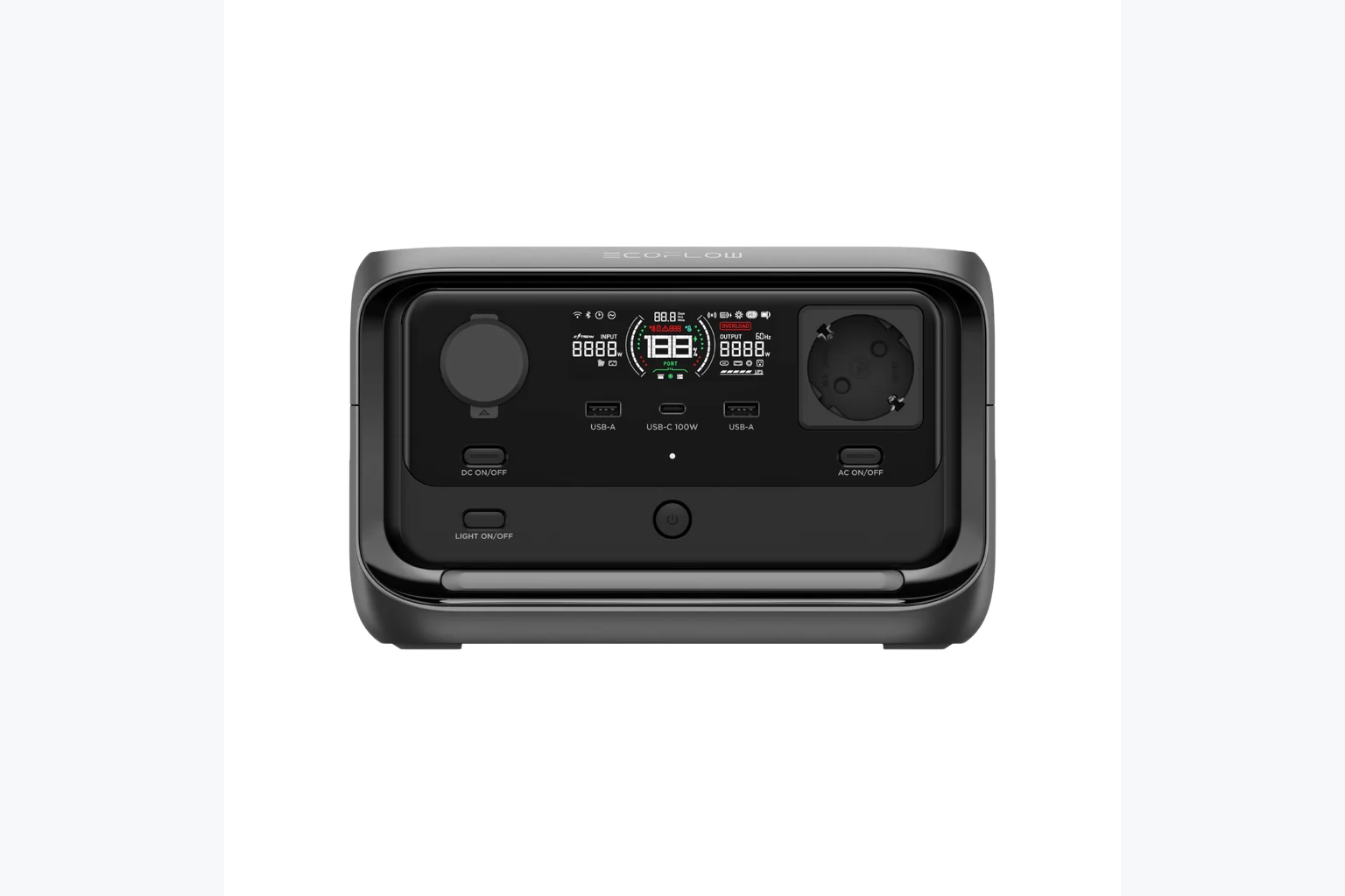 EcoFlow RIVER 3 Plus Portable Powerstation 286Wh 600W Solargenerator TR